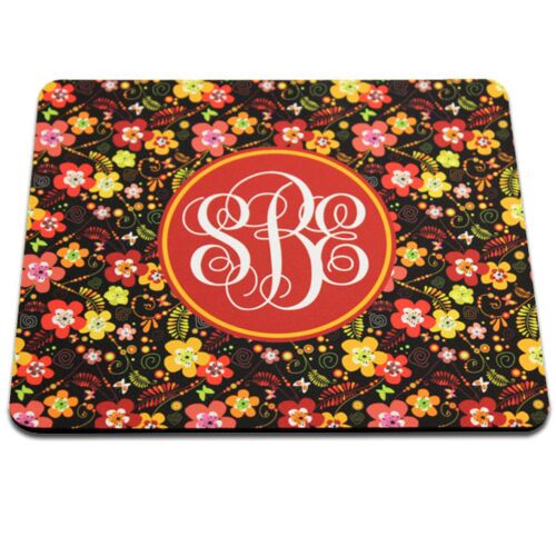 DyeTrans Sublimation Blank Mouse Pad - 7.75" x 9.25" - Rectangle - Black-Backed Thumbnail