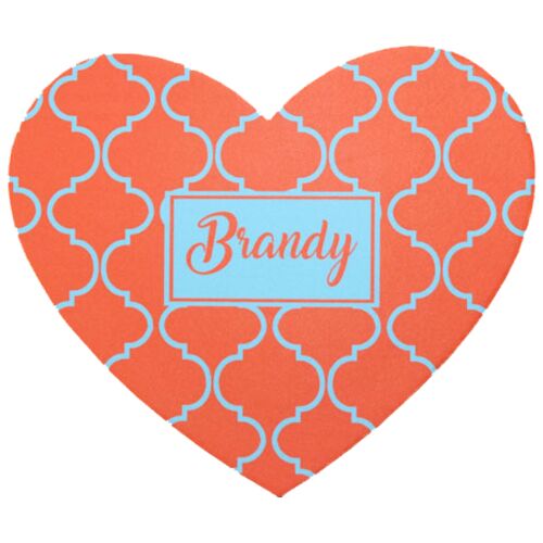 Heart Mousepad - 8” x 9.5” Thumbnail