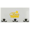 Coat Hanger Plaque - Natural Wood Thumbnail