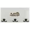 Coat Hanger Plaque - Natural Wood Thumbnail
