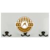 Coat Hanger Plaque - Natural Wood Thumbnail