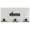 Coat Hanger Plaque - Natural Wood Thumbnail