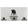 Coat Hanger Plaque - Natural Wood Thumbnail