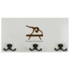 Coat Hanger Plaque - Natural Wood Thumbnail