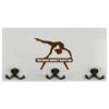Coat Hanger Plaque - Natural Wood Thumbnail