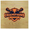 ChromaLuxe Natural Wood Sublimation Plaque Panel, 10" x 10" x 0.625", Clear Matte on Maple Thumbnail