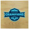 ChromaLuxe Natural Wood Sublimation Plaque Panel, 10" x 10" x 0.625", Clear Matte on Maple Thumbnail