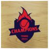ChromaLuxe Natural Wood Sublimation Plaque Panel, 10" x 10" x 0.625", Clear Matte on Maple Thumbnail