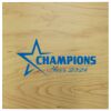 ChromaLuxe Natural Wood Sublimation Plaque Panel, 10" x 10" x 0.625", Clear Matte on Maple Thumbnail
