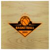 ChromaLuxe Natural Wood Sublimation Plaque Panel, 10" x 10" x 0.625", Clear Matte on Maple Thumbnail