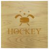 ChromaLuxe Natural Wood Sublimation Plaque Panel, 10" x 10" x 0.625", Clear Matte on Maple Thumbnail