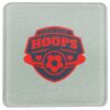 Square DyeTrans Glass Coaster, with White Sublimation Backing, 3.93" x 3.93" x .16". Tempered Textu Thumbnail