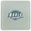 Square DyeTrans Glass Coaster, with White Sublimation Backing, 3.93" x 3.93" x .16". Tempered Textu Thumbnail