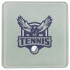 Square DyeTrans Glass Coaster, with White Sublimation Backing, 3.93" x 3.93" x .16". Tempered Textu Thumbnail