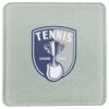 Square DyeTrans Glass Coaster, with White Sublimation Backing, 3.93" x 3.93" x .16". Tempered Textu Thumbnail