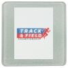 Square DyeTrans Glass Coaster, with White Sublimation Backing, 3.93" x 3.93" x .16". Tempered Textu Thumbnail