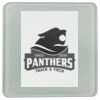 Square DyeTrans Glass Coaster, with White Sublimation Backing, 3.93" x 3.93" x .16". Tempered Textu Thumbnail
