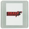 Square DyeTrans Glass Coaster, with White Sublimation Backing, 3.93" x 3.93" x .16". Tempered Textu Thumbnail