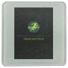 Square DyeTrans Glass Coaster, with White Sublimation Backing, 3.93" x 3.93" x .16". Tempered Textu Thumbnail