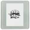 Square DyeTrans Glass Coaster, with White Sublimation Backing, 3.93" x 3.93" x .16". Tempered Textu Thumbnail