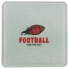 Square DyeTrans Glass Coaster, with White Sublimation Backing, 3.93" x 3.93" x .16". Tempered Textu Thumbnail