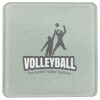 Square DyeTrans Glass Coaster, with White Sublimation Backing, 3.93" x 3.93" x .16". Tempered Textu Thumbnail