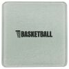 Square DyeTrans Glass Coaster, with White Sublimation Backing, 3.93" x 3.93" x .16". Tempered Textu Thumbnail