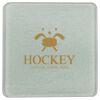 Square DyeTrans Glass Coaster, with White Sublimation Backing, 3.93" x 3.93" x .16". Tempered Textu Thumbnail