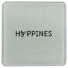 Square DyeTrans Glass Coaster, with White Sublimation Backing, 3.93" x 3.93" x .16". Tempered Textu Thumbnail