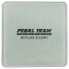 Square DyeTrans Glass Coaster, with White Sublimation Backing, 3.93" x 3.93" x .16". Tempered Textu Thumbnail