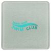 Square DyeTrans Glass Coaster, with White Sublimation Backing, 3.93" x 3.93" x .16". Tempered Textu Thumbnail