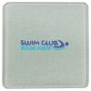 Square DyeTrans Glass Coaster, with White Sublimation Backing, 3.93" x 3.93" x .16". Tempered Textu Thumbnail