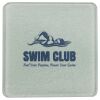Square DyeTrans Glass Coaster, with White Sublimation Backing, 3.93" x 3.93" x .16". Tempered Textu Thumbnail