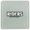 Square DyeTrans Glass Coaster, with White Sublimation Backing, 3.93" x 3.93" x .16". Tempered Textu Thumbnail