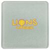 Square DyeTrans Glass Coaster, with White Sublimation Backing, 3.93" x 3.93" x .16". Tempered Textu Thumbnail