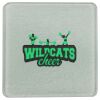 Square DyeTrans Glass Coaster, with White Sublimation Backing, 3.93" x 3.93" x .16". Tempered Textu Thumbnail