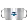 DyeTrans Sublimation Blank White Gloss Ceramic Mug - 11 oz Thumbnail