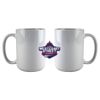 DyeTrans Sublimation Blank White Gloss Ceramic Mug - 11 oz Thumbnail