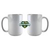 DyeTrans Sublimation Blank White Gloss Ceramic Mug - 11 oz Thumbnail