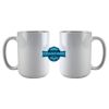 DyeTrans Sublimation Blank White Gloss Ceramic Mug - 11 oz Thumbnail