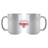 DyeTrans Sublimation Blank White Gloss Ceramic Mug - 11 oz Thumbnail