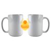 DyeTrans Sublimation Blank White Gloss Ceramic Mug - 11 oz Thumbnail