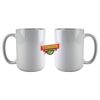 DyeTrans Sublimation Blank White Gloss Ceramic Mug - 11 oz Thumbnail