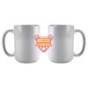 DyeTrans Sublimation Blank White Gloss Ceramic Mug - 11 oz Thumbnail