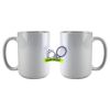 DyeTrans Sublimation Blank White Gloss Ceramic Mug - 11 oz Thumbnail