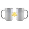DyeTrans Sublimation Blank White Gloss Ceramic Mug - 11 oz Thumbnail