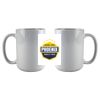 DyeTrans Sublimation Blank White Gloss Ceramic Mug - 11 oz Thumbnail