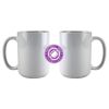 DyeTrans Sublimation Blank White Gloss Ceramic Mug - 11 oz Thumbnail
