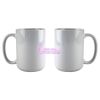 DyeTrans Sublimation Blank White Gloss Ceramic Mug - 11 oz Thumbnail