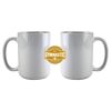 DyeTrans Sublimation Blank White Gloss Ceramic Mug - 11 oz Thumbnail